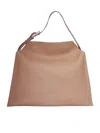 Orciani Medium Trinity Tote Bag In Brown