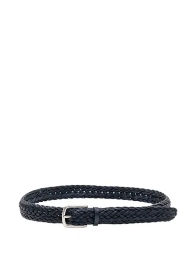 Orciani Braided Belt In Black