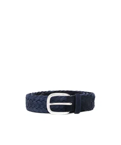 Orciani Braided Belt In Black