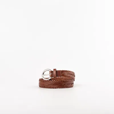 Orciani Braided Leather Belt