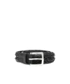 Orciani Toledo Leather Belt In Black