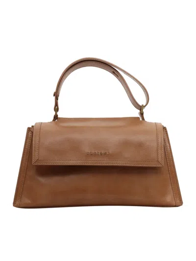 Orciani Brown Handbag