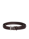 ORCIANI BROWN LEATHER BELTS