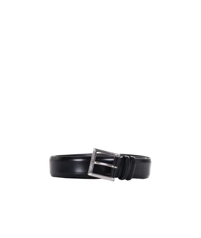 Orciani Buckle Belt In Black