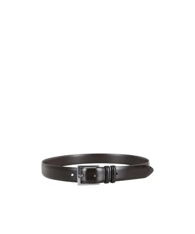 Orciani Buckle Belt In Black