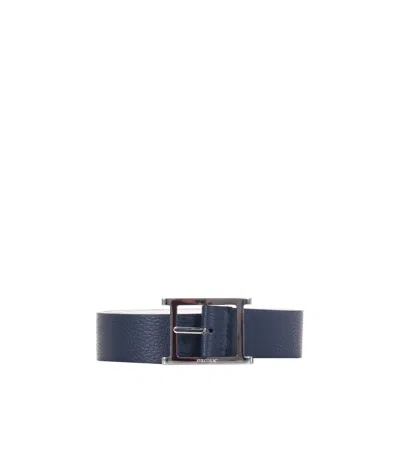 Orciani Buckle Belt In Blue
