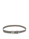 Orciani Buckle-fastening Leather Belt In Brown
