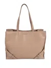 Orciani Buckle-strap Leather Shoulder Bag