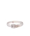 Orciani Rope Cream Belt In White