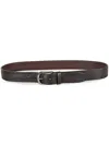 Orciani Buckled Leather Belt In Pattern