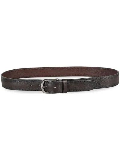 ORCIANI BUCKLED LEATHER BELT