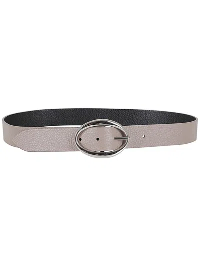 Orciani Buckled Leather Belt In Multi