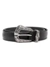 Orciani Bull Soft B Belt In Black