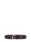 Orciani Bull Soft Belt In Black