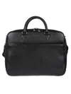 Orciani Business Slim Bag In Nero