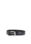 Orciani Calf Belt In Blue
