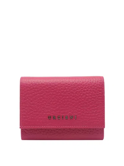 Orciani Logo Wallet In Multi