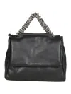 Orciani Medium Sveva Shoulder Bag In Black