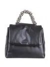 Orciani Chain-handle Small Shoulder Bag In Black