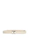 Orciani Chain-link Elasticated Belt In Neutral