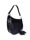 Orciani Chaos Leather Shoulder Bag In Brown