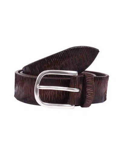 Orciani Cintura In Brown
