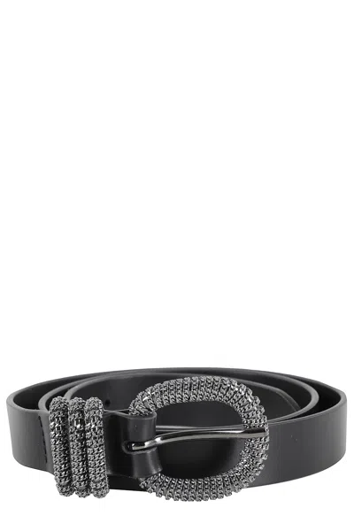 Orciani Cintura Nappa Chain In Black