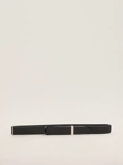 Orciani Cintura Nobukle Belt In Black