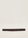 Orciani Cintura Nobukle Belt In Brown