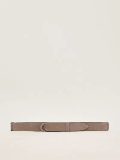 Orciani Cintura Nobukle Belt In Brown