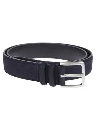 Orciani Classic Belt In Blue