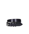 Orciani Classic Buckle Belt In Black