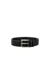 Orciani Classic Buckle Belt In Black