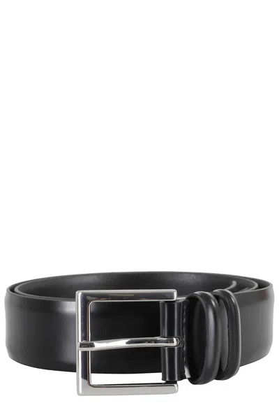 Orciani Classica Calf Pelle 3.5 Cm In Black