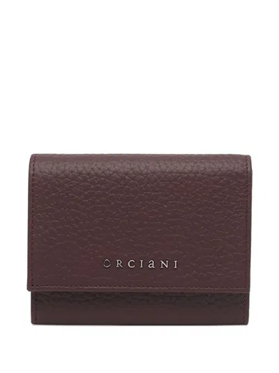 ORCIANI CLIP CLOSURE SOFT CARD HOLDER