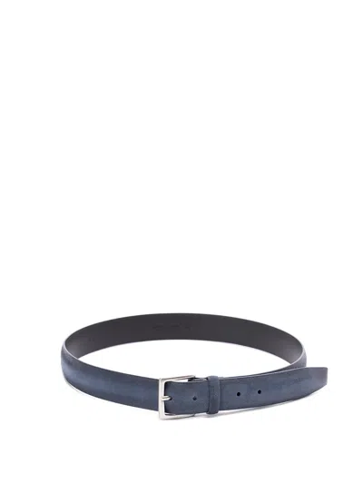 Orciani `cloudy` Belt In Blue