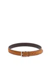 Orciani Cloudy Belt In Brown