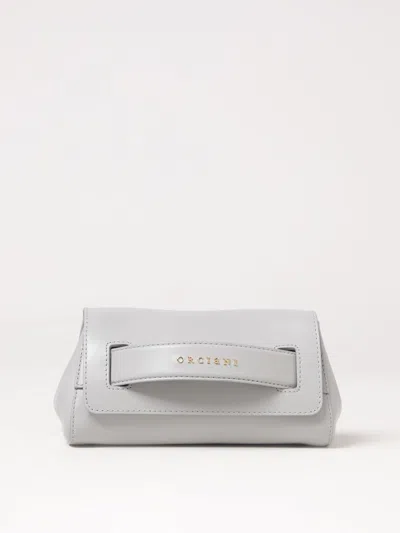 Orciani Clutch  Woman Color Grey