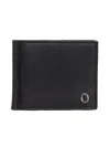 Orciani Leather Money-clip Wallet In Black