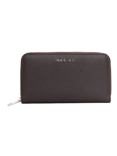 Orciani Coin Purse In Brown