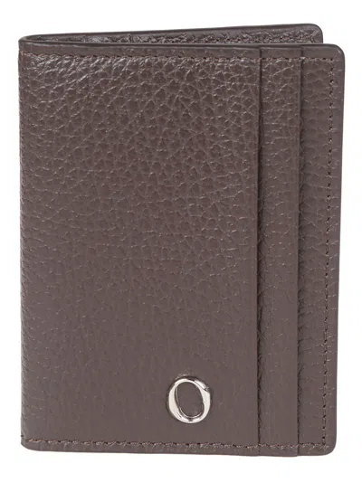 Orciani Credit Card Holder In Ebano