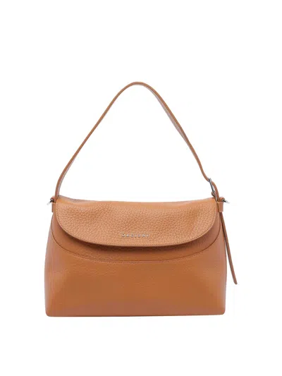 Orciani Cuoio Nana Shoulder Bag In Brown