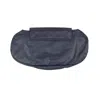 ORCIANI DAMAGED NAVY BLUE LEATHER CLUTCH BAG