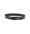 Orciani Dark Blue Solid Belt In White