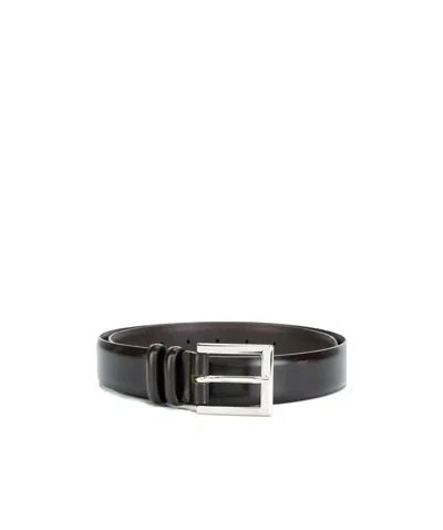Orciani Double Loop Buckle Belt
