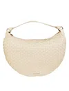 Orciani Leather Tote Bag In White
