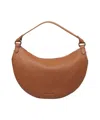 Orciani Dumpling' Leather Shoulder Bag In Brown