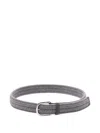 Orciani Elast Wool Belt In Gray