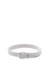 Orciani `elast Wool` Wool Belt In Gray