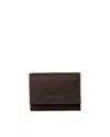 Orciani Envelope-style Wallet With Rfid Protection And Palladium Detail In Brown